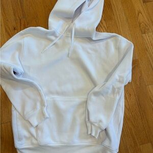 Hollister White Pullover Hoodie